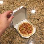image for I made a miniature pepperoni pizza including delivery box