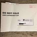 image for USPS bent my diploma. I have no words.