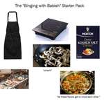 image for "Binging with Babish" starter pack