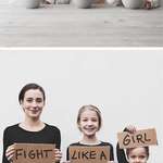 image for This mom having fun with her two daughters and photoshoots