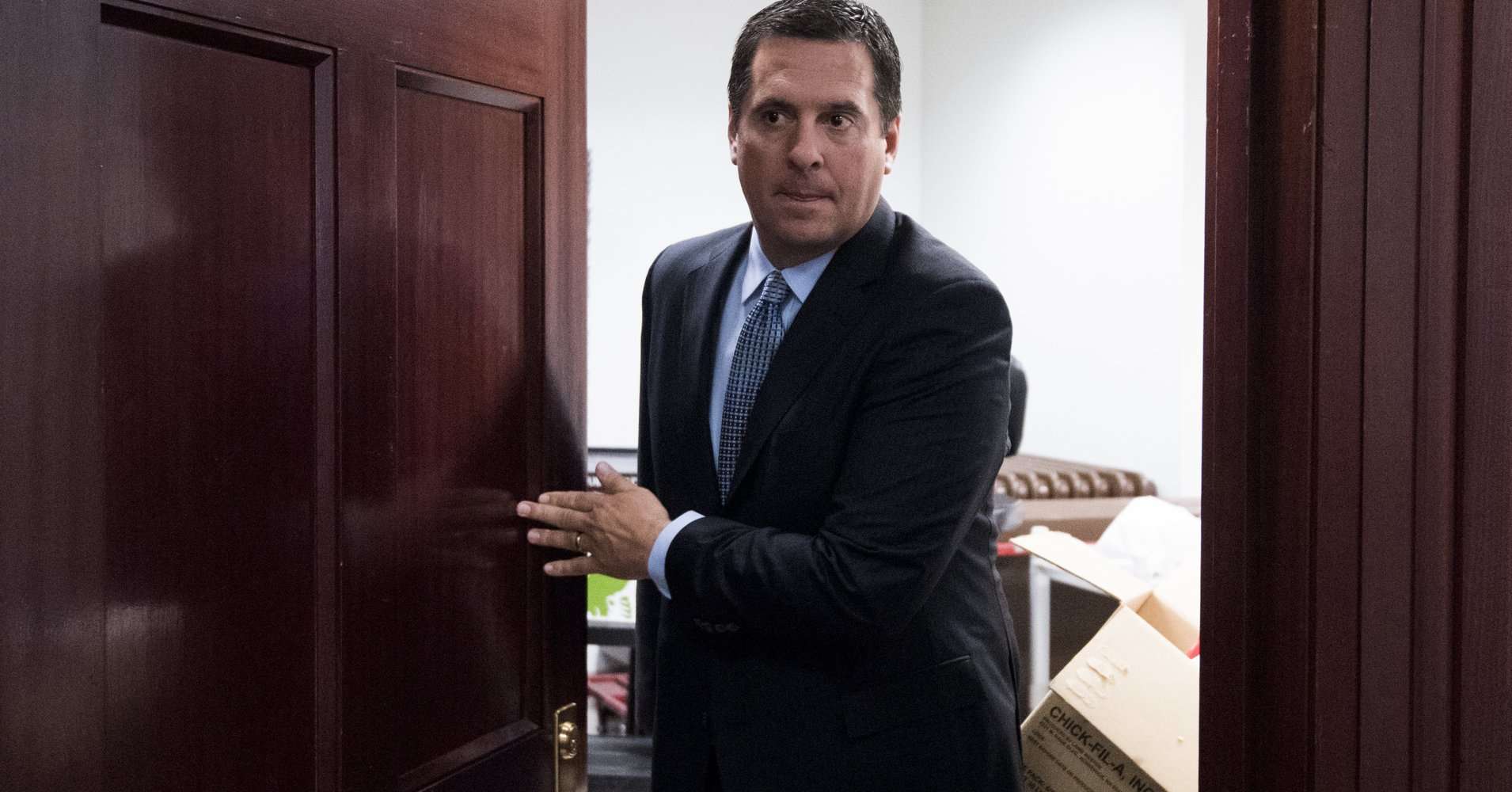 image for House GOPers Say A Secret Memo Could End The Trump-Russia Probe. Their Staff Wrote It.