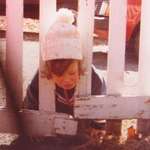 image for In 1980 I got my head stuck in a fence and instead of helping me my parents took this photo.
