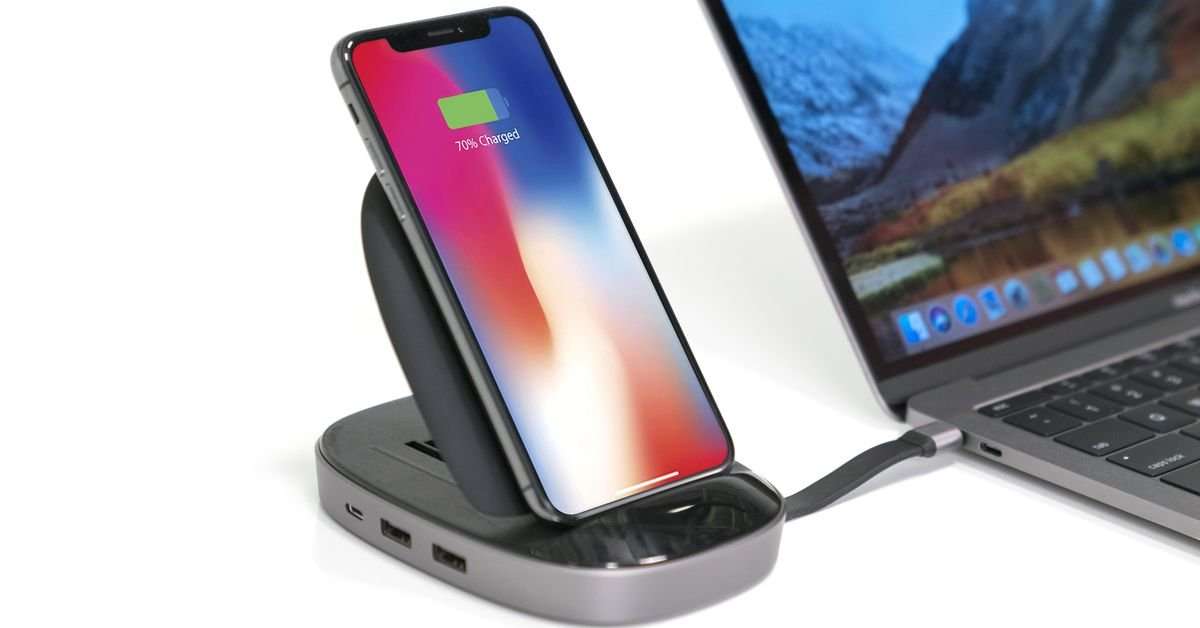 image for The HyperDrive USB-C hub / wireless charging stand might be the perfect desk accessory