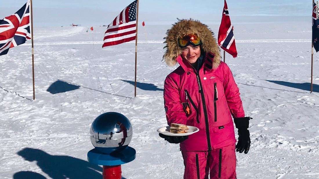 image for When internet trolls told this record-breaking teen explorer to 'make a sandwich,' she did just that