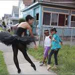 image for Ballerina Aesha Ash is wandering around inner city Rochester in a tutu to change stereotypes about women of color and inspire young kids