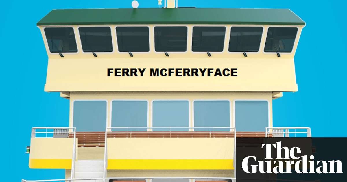 image for Ferry McFerryface unmasked: FOI reveals minister chose name, not the public