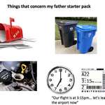 image for Things that concern my father starter pack