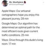 image for The difference between Google Maps and Waze