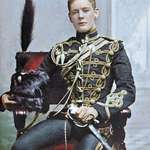 image for Winston Churchill as a Cornet in the 4th Queen's Hussar's Cavalry, 1895. He was 21 at the time.