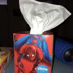 image for Spiderman’s Web Kleenex