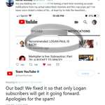 image for YouTube "accidentally" gives mass notifications about a Logan Paul video to people that aren't subscribed to him
