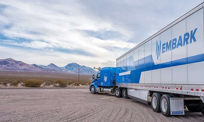 image for A self-driving semi truck just made its first cross-country trip