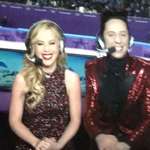 image for Johnny Weir and Tara Lipinski look like they’re announcers for Hunger Games