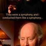 image for When you ask John Williams about scoring the starwars prequels.