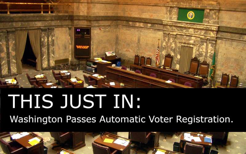 image for Washington Senate Passes Automatic Voter Registration