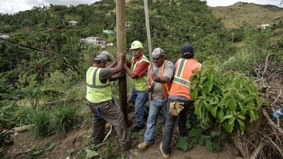 image for Electricity restored to 75 percent of customers in Puerto Rico: Utility