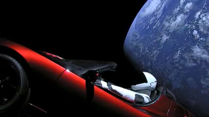 image for Where is Elon Musk's Tesla Roadster with Starman?