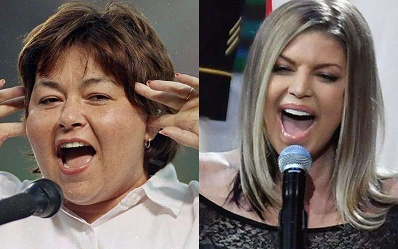 image for Roseanne Barr says Fergie's national anthem performance was worse than her 1990 rendition