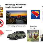 image for Annoyingly wholesome couple Starterpack