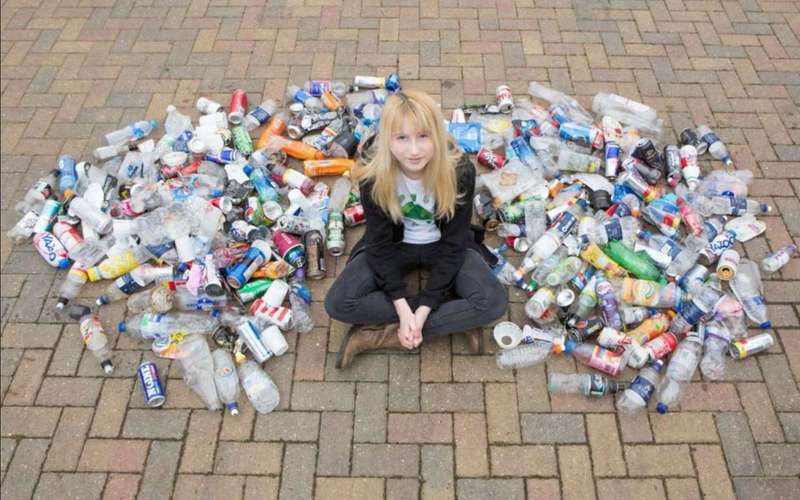 image for High School Student Nicknamed ‘Trash Girl’ by Bullies Refuses to Stop Collecting Litter