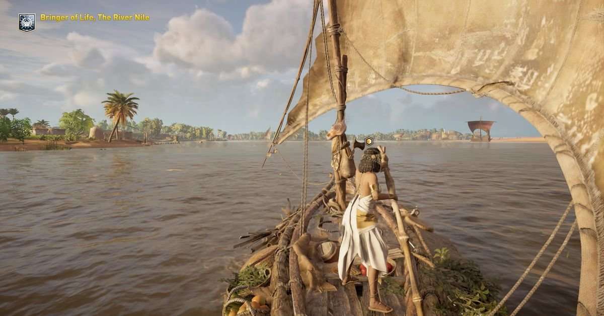 image for Assassin’s Creed Origins’ new educational mode is a violence-free tour through ancient Egypt