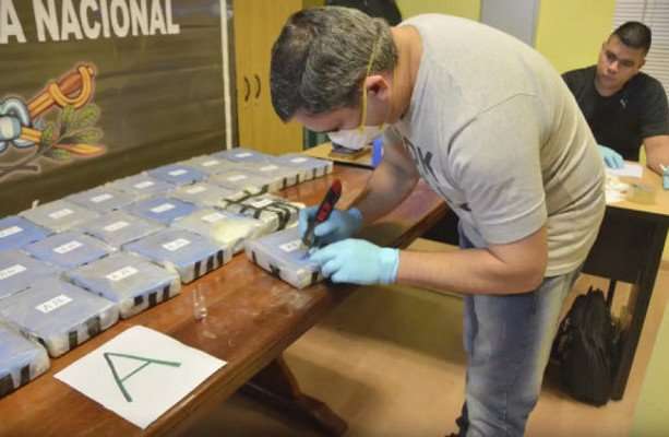 image for Nearly 400kg of cocaine was found inside the Russian embassy in Buenos Aires