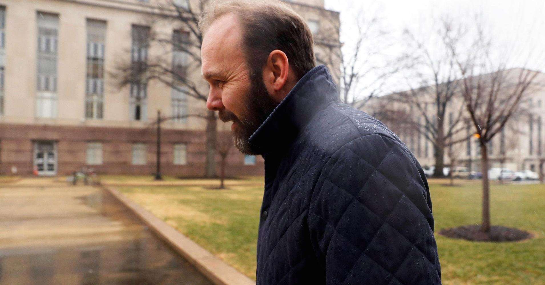 image for Former Trump campaign official Rick Gates pleads guilty on two counts