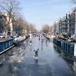 image for Ice Skating on the Canals of Amsterdam
