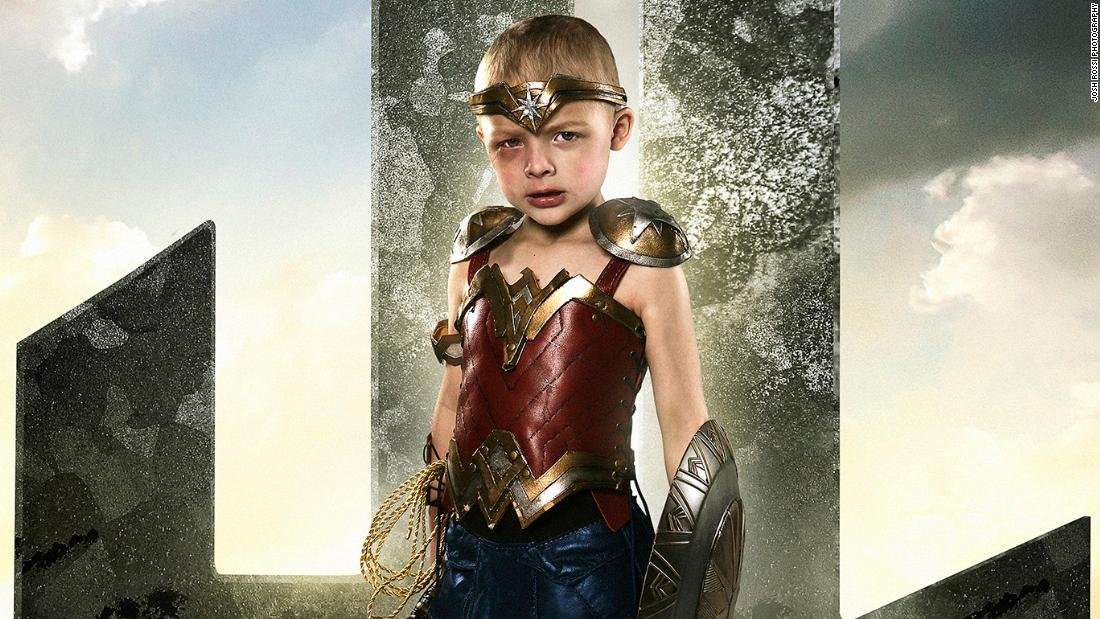 image for Photographer snaps cancer-stricken kids as superheroes. Pictures take off.