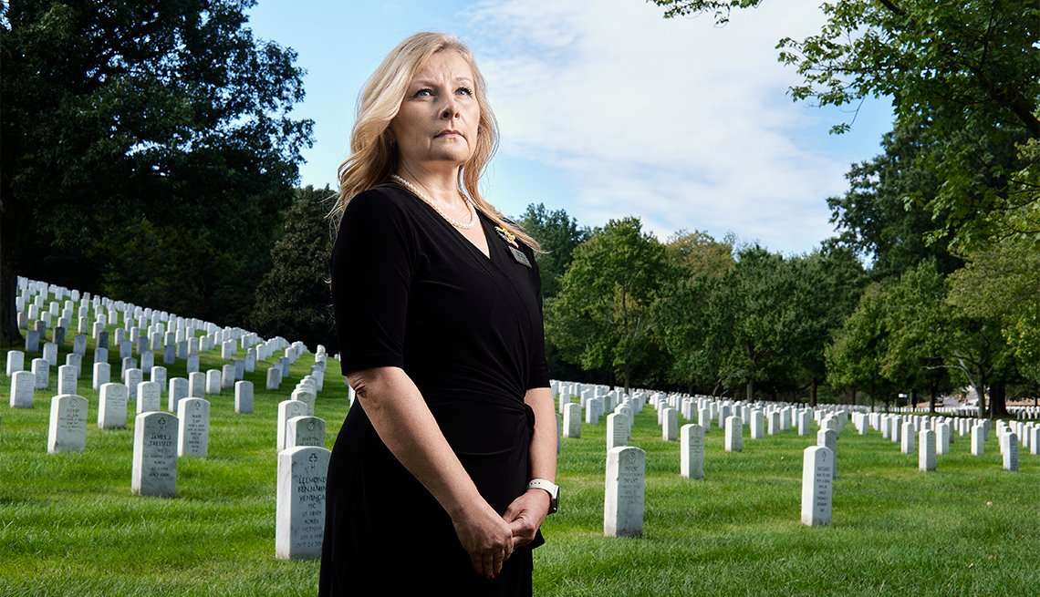 image for Arlington Ladies Honor Those Who Served, Military Grief and Loss