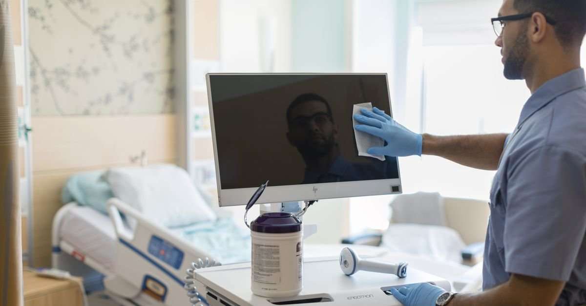 image for HP releases new germicide-resistant computers for hospitals