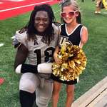 image for UCF's Shaquem Griffin lost his hand at age four, meets a fellow amuptee after a game in which he had 3 sacks, a fumble recovery, and even an interception. In April, it is widely believed that he will fulfill his dream of being drafted into the NFL.