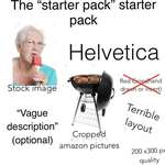 image for The “Starter pack” starter pack