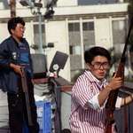 image for Koreans protecting their business from looters during the 1992 LA riots
