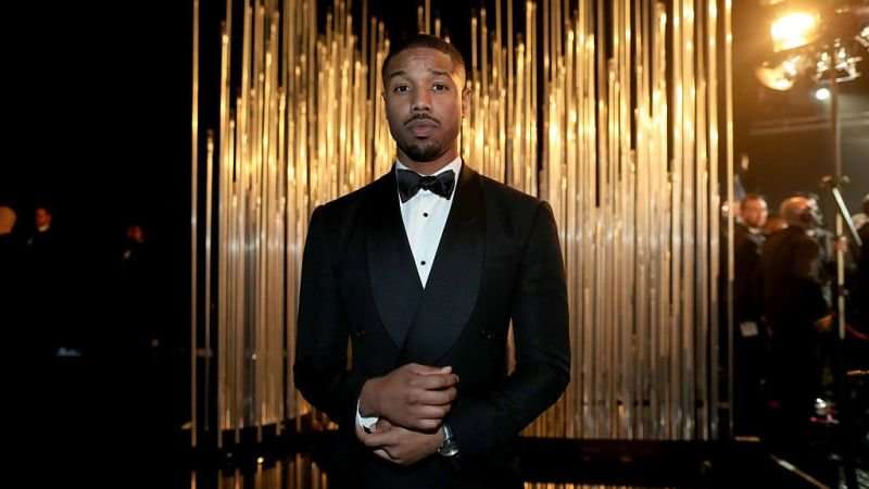 image for Michael B. Jordan buys teen a new retainer after she bit through it during his shirtless Black Panther scene