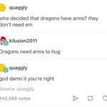 image for Dragons need hugs too