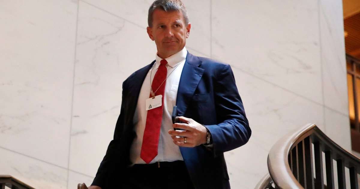 image for Mueller Reportedly Has Evidence Blackwater Founder Tried to Set Up a Trump-Putin Back Channel