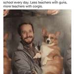 image for corgis in classrooms!