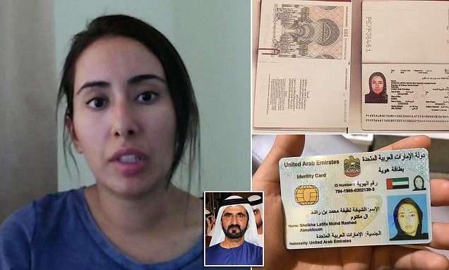image for Runaway Princess mystery ruler of Dubai daughter flees the country