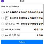 image for Facebook’s poll system won’t show me the options, in favor of showing me who voted for what