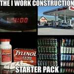 image for The "I work construction" starter pack