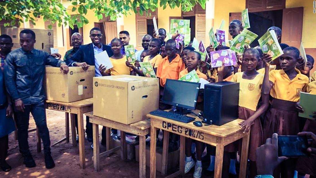 image for Ghanaian teacher now has computers to teach computer software