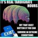image for Tardigrate hours have B E G U N
