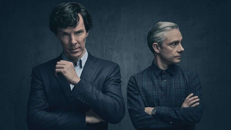 image for Martin Freeman has had it with fans wanting Sherlock and Watson to be lovers