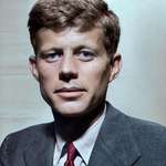 image for Young John F. Kennedy, 1947.