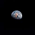image for Earth from 100,000 miles away - taken by the crew of Apollo 10