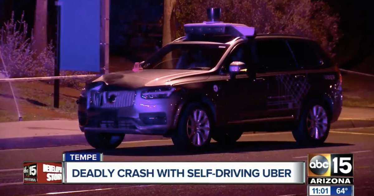 image for A self-driving Uber killed a pedestrian. Human drivers will kill 16 people today.
