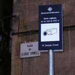 image for George Orwell square in Barcelona