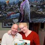 image for 49 years later, the couple on the cover of the Woodstock album are still together.