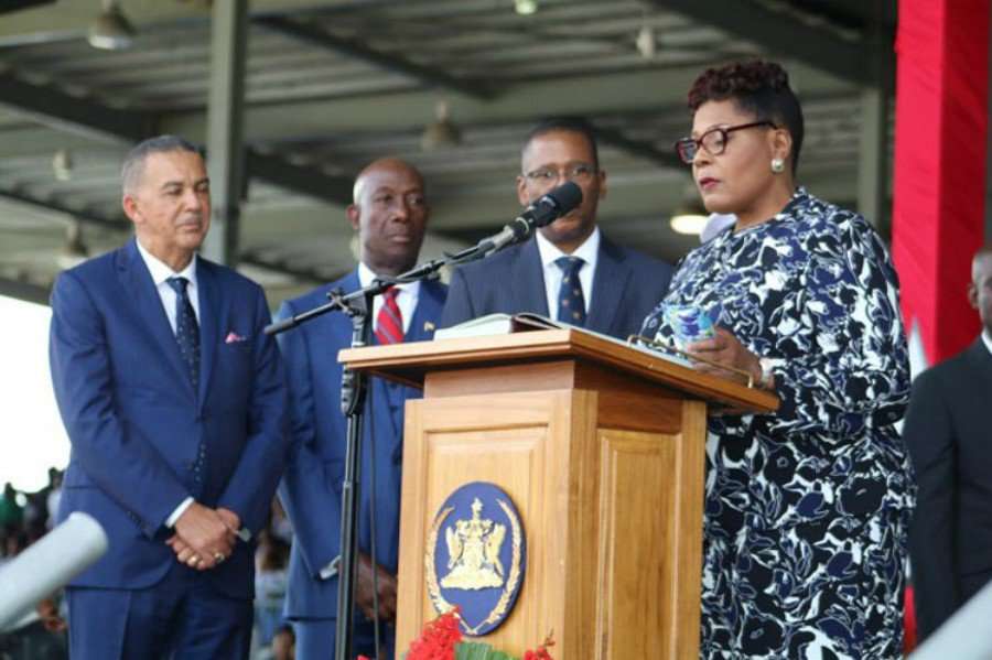 image for Paula Mae Weekes takes office in Trinidad and Tobago